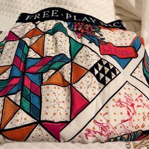 Double d ranch Colorful Equestrian Geometric Patterned Skort 1X